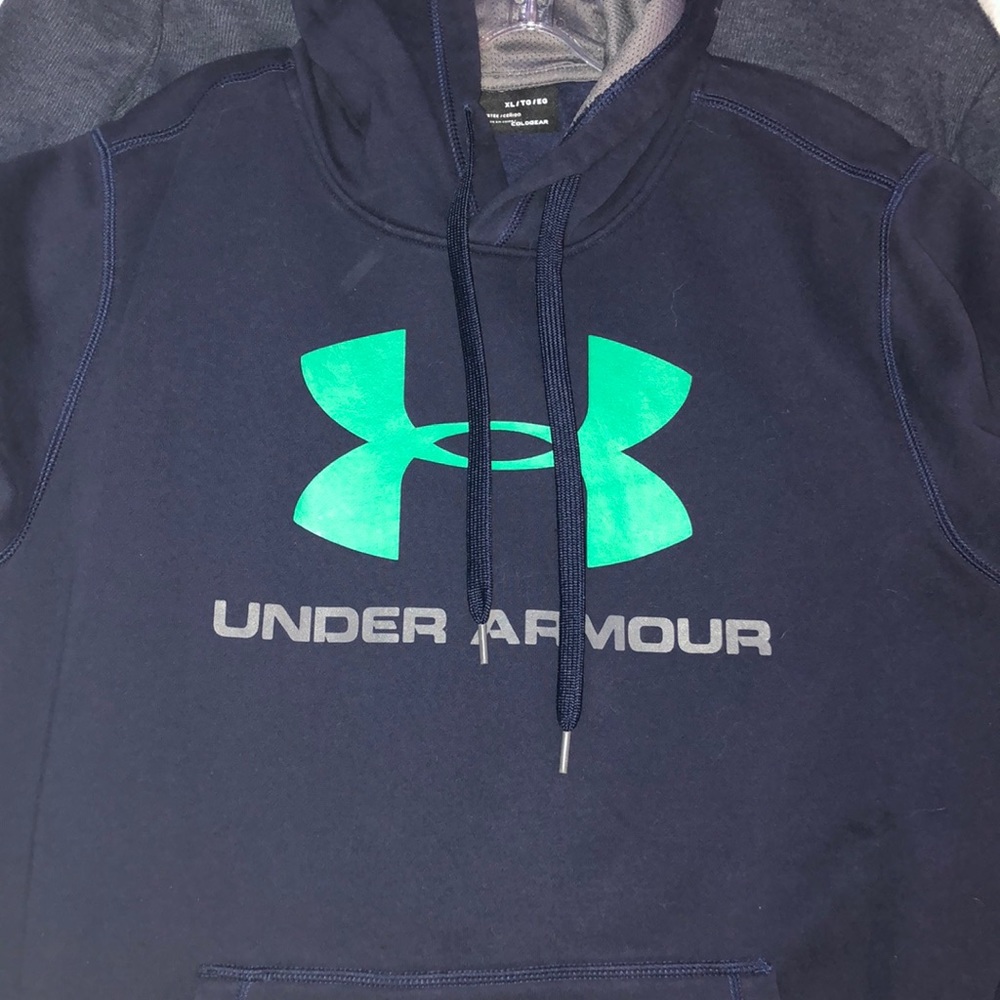 Under Armour navy blue hoodie